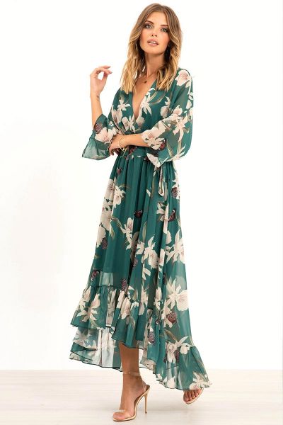Kimono Wrap Dress Urban Touch  